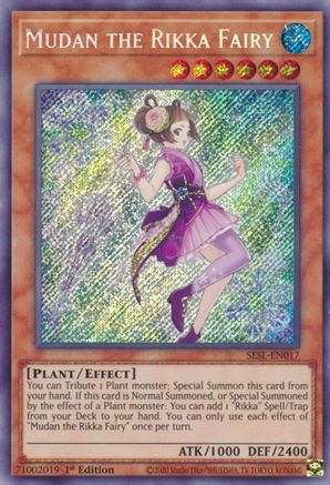Mudan the Rikka Fairy (SESL-EN017) - Secret Slayers 1st Edition