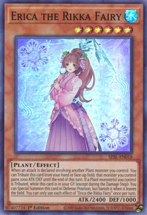 Erica the Rikka Fairy (SESL-EN018) - Secret Slayers 1st Edition