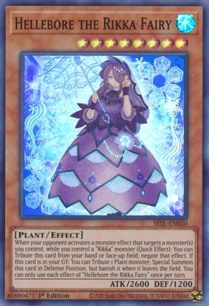 Hellebore the Rikka Fairy (SESL-EN020) - Secret Slayers 1st Edition