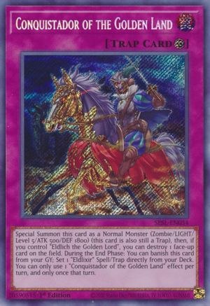 Conquistador of the Golden Land (SESL-EN034) - Secret Slayers 1st Edition
