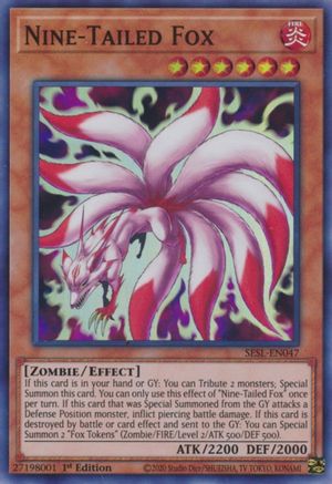 Nine-Tailed Fox (SESL-EN047) - Secret Slayers 1st Edition