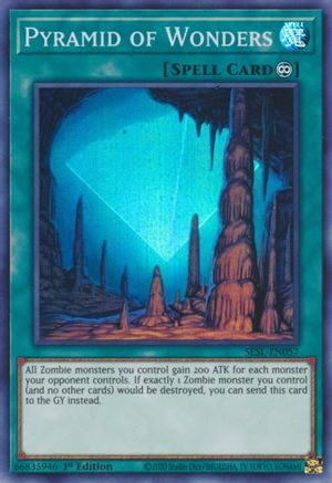 Pyramid of Wonders (SESL-EN057) - Secret Slayers 1st Edition