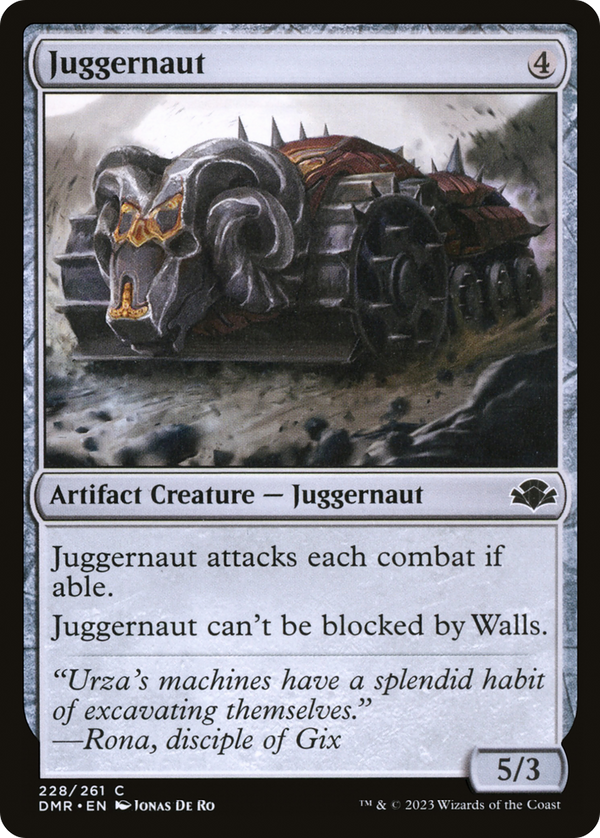 Juggernaut (DMR-228) - Dominaria Remastered Foil