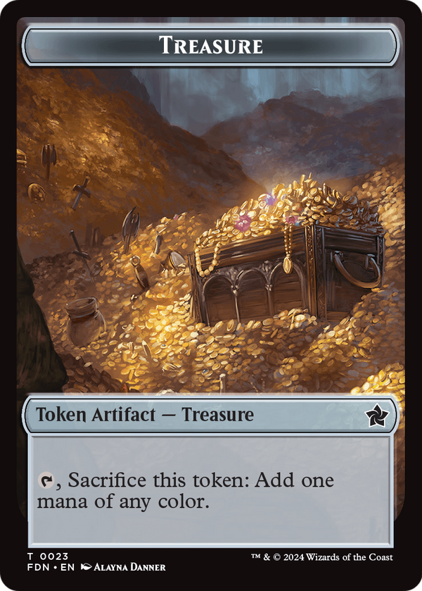 Treasure (TFDN-023) - Foundations Tokens Foil