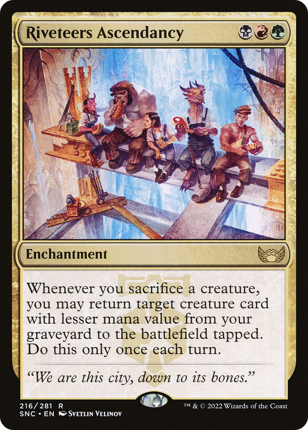 Riveteers Ascendancy (SNC-216) - Streets of New Capenna