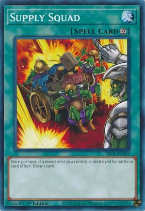 Supply Squad (SR10-EN033) - Structure Deck: Mechanized Madness 1st Edition