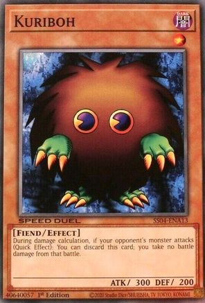 Kuriboh (SS04-ENA13) - Speed Duel Decks: Match of the Millennium 1st Edition