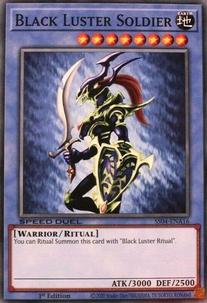 Black Luster Soldier (SS04-ENA16) - Speed Duel Decks: Match of the Millennium 1st Edition