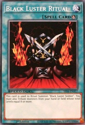 Black Luster Ritual (SS04-ENA17) - Speed Duel Decks: Match of the Millennium 1st Edition