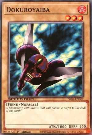 Dokuroyaiba (SS05-ENB07) - Speed Duel Decks: Twisted Nightmares 1st Edition
