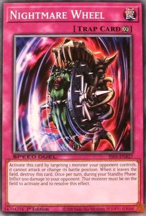 Nightmare Wheel (SS05-ENB27) - Speed Duel Decks: Twisted Nightmares 1st Edition