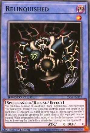 Relinquished (SS04-ENB17) - Speed Duel Decks: Match of the Millennium 1st Edition