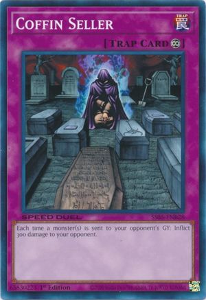 Coffin Seller (SS05-ENB28) - Speed Duel Decks: Twisted Nightmares 1st Edition
