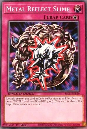 Metal Reflect Slime (SS05-ENB29) - Speed Duel Decks: Twisted Nightmares 1st Edition