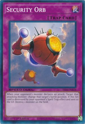 Security Orb (SS04-ENB28) - Speed Duel Decks: Match of the Millennium 1st Edition
