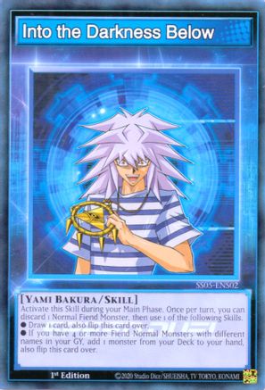 Into the Darkness Below (SS05-ENS02) - Speed Duel Decks: Twisted Nightmares 1st Edition