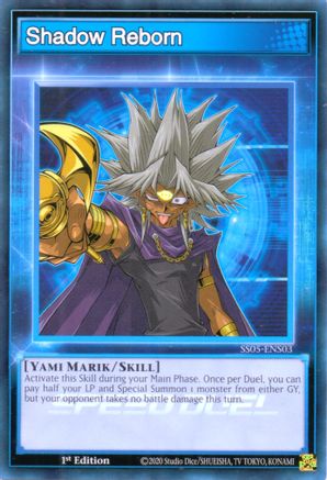 Shadow Reborn (SS05-ENS03) - Speed Duel Decks: Twisted Nightmares 1st Edition