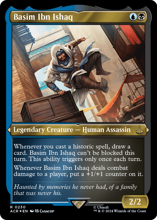 Basim Ibn Ishaq (Foil Etched) (ACR-230) - Assassin's Creed Foil