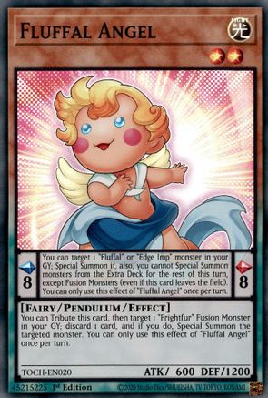 Fluffal Angel (TOCH-EN020) - Toon Chaos Unlimited