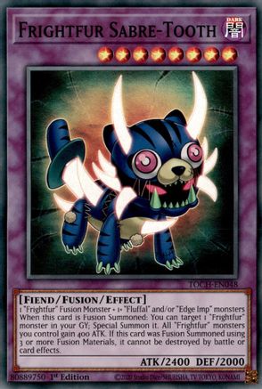 Frightfur Sabre-Tooth (TOCH-EN048) - Toon Chaos Unlimited