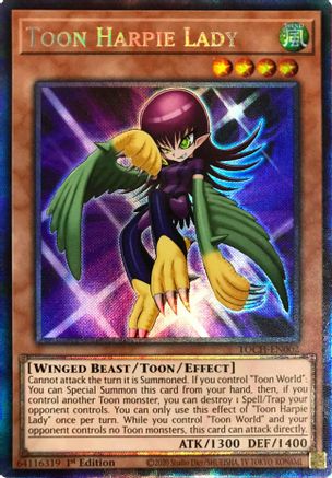 Toon Harpie Lady (CR) (TOCH-EN002) - Toon Chaos Unlimited