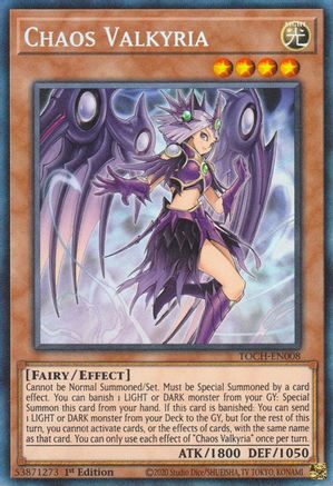 Chaos Valkyria (CR) (TOCH-EN008) - Toon Chaos Unlimited