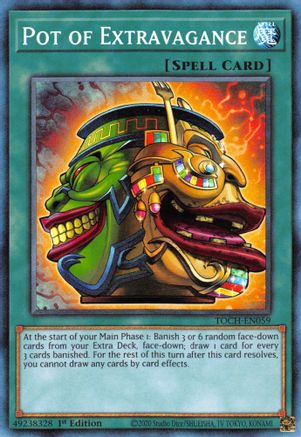 Pot of Extravagance (CR) (TOCH-EN059) - Toon Chaos Unlimited