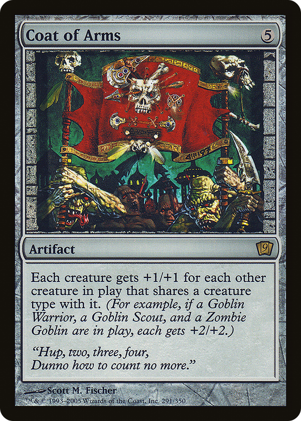 Coat of Arms (9ED-291) - 9th Edition Foil