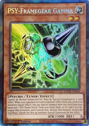 PSY-Framegear Gamma (CR) (TOCH-EN036) - Toon Chaos 1st Edition