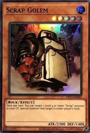 Scrap Golem (OP13-EN005) - OTS Tournament Pack 13 Unlimited