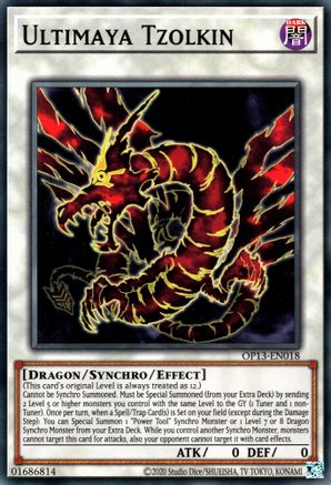 Ultimaya Tzolkin (OP13-EN018) - OTS Tournament Pack 13 Unlimited