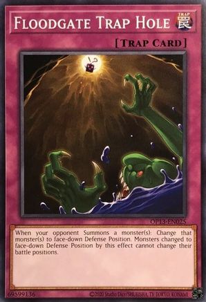 Floodgate Trap Hole (OP13-EN025) - OTS Tournament Pack 13 Unlimited