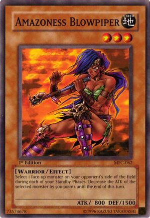 Amazoness Blowpiper (MFC-062) - Magician's Force 1st Edition