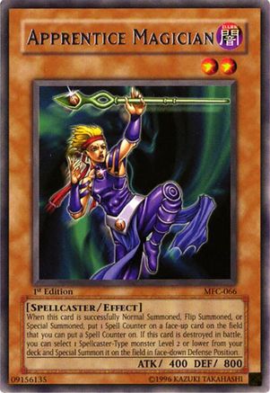 Apprentice Magician (MFC-066) - Magician's Force 1st Edition