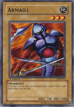 Armaill (LOB-079) - The Legend of Blue Eyes White Dragon 1st Edition
