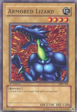 Armored Lizard (MRD-005) - Metal Raiders 1st Edition