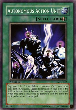 Autonomous Action Unit (MFC-032) - Magician's Force Unlimited