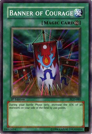 Banner of Courage (PGD-089) - Pharaonic Guardian 1st Edition