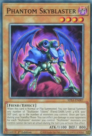 Phantom Skyblaster (SDSA-EN007) - Structure Deck: Sacred Beasts 1st Edition