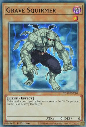 Grave Squirmer (SDSA-EN009) - Structure Deck: Sacred Beasts 1st Edition