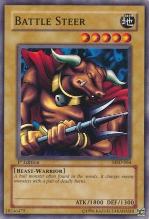 Battle Steer (MRD-064) - Metal Raiders 1st Edition