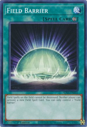 Field Barrier (SDSA-EN031) - Structure Deck: Sacred Beasts 1st Edition