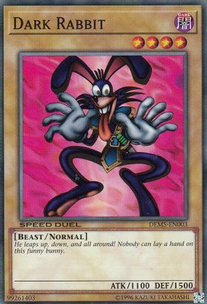 Dark Rabbit (DEM5-EN003) - Speed Duel Demo Deck Unlimited