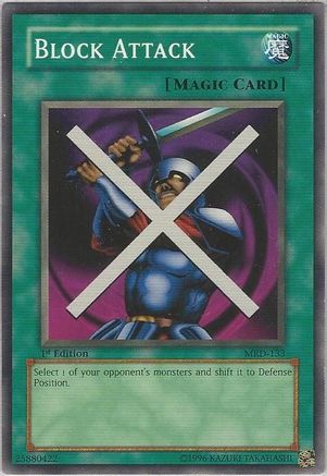 Block Attack (MRD-133) - Metal Raiders 1st Edition