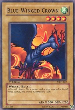 Blue-Winged Crown (MRD-122) - Metal Raiders 1st Edition