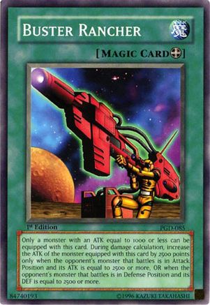 Buster Rancher (PGD-085) - Pharaonic Guardian 1st Edition