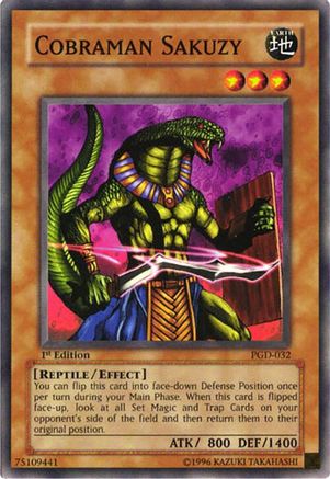 Cobraman Sakuzy (PGD-032) - Pharaonic Guardian 1st Edition