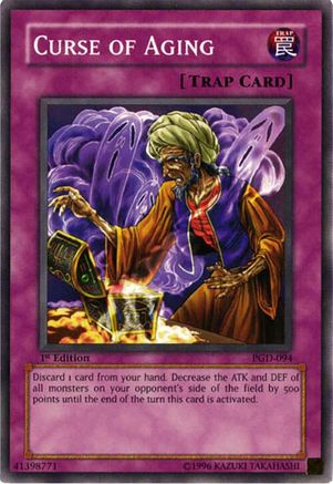 Curse of Aging (PGD-094) - Pharaonic Guardian Unlimited