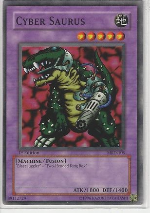 Cyber Saurus (MRD-105) - Metal Raiders 1st Edition