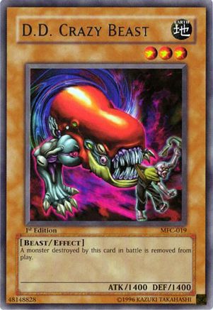 D.D. Crazy Beast (MFC-019) - Magician's Force 1st Edition